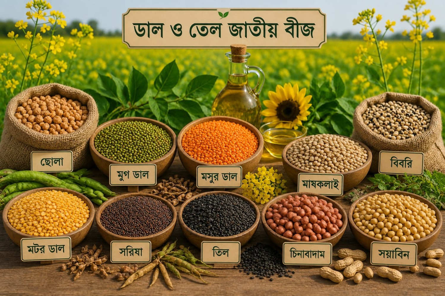 ডাল ও তৈল বীজ বিভাগ